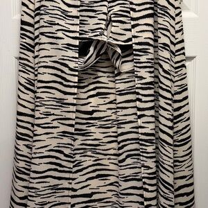 Stylish Zebra Print Skirt